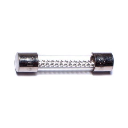 Midwest Fastener Glass Fuse, MDL Series, Fast-Acting, 30A, 32V AC, 5 PK 67258